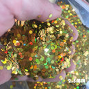 潢亮粉圣诞工艺丝网金粉 金葱粉闪粉亮片镭射七彩闪亮粉环保喷漆装
