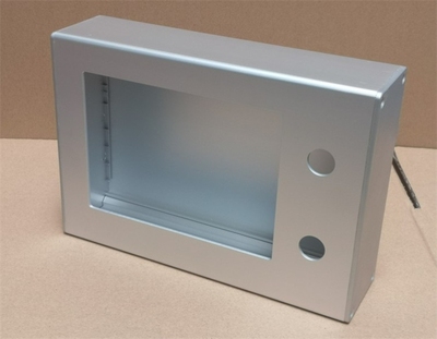 立柱外壳按钮汇川工业铝合金GS2107西门子触摸屏安装盒700IE V4