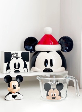 书桌摆件玄关客厅卧室儿童房装饰品乔迁新居礼品米奇ins风