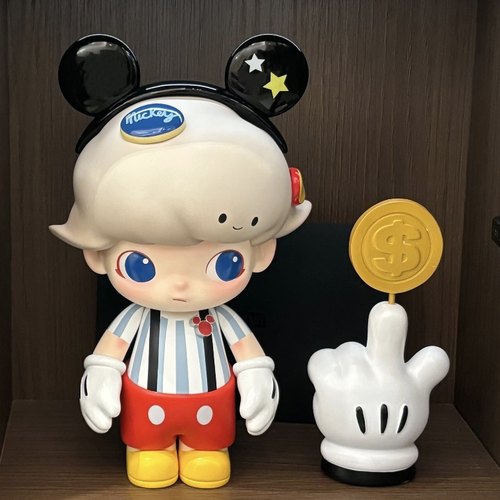 米奇转大钱手办摆件客厅玄关卧室电视柜旁乔迁送朋友生日礼