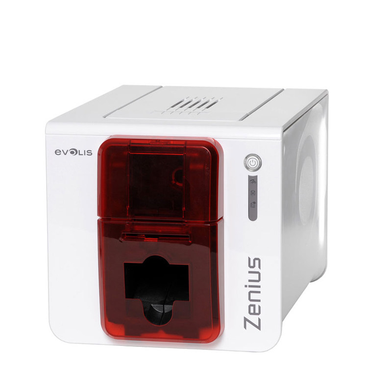 原装爱立识Evolis Zenius2证卡打印机质保卡健康证人像