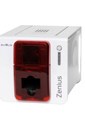 原装爱立识Evolis Zenius2证卡打印机质保卡健康证人像IC卡打印机