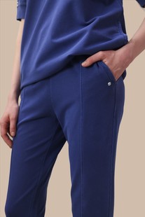 sandwich_荷兰设计师 春秋女全棉腰松紧带运动休闲缩口长裤1884