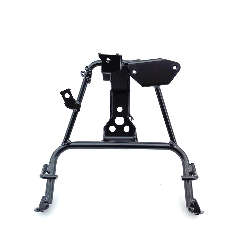 适用豪爵踏板车虎鲨VX125前斜板支架HJ125T-52前面板支架大灯支架