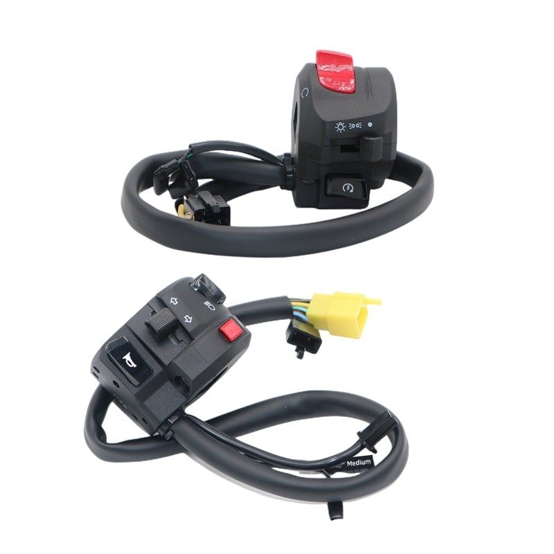 适用豪爵TR300 HJ300-3/3A大灯双闪启动熄火开关左右手把开关总成,摩托车/装备/配件,手把,淘宝优惠券,粉丝福利购,淘宝优惠卷