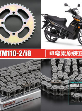 雅马哈110弯梁摩托JYM110-2套链