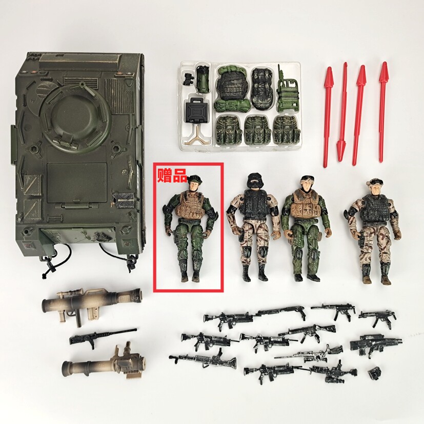 BBI特种部队M113步兵战车可动人偶兵人玩具模型BFS老板四骑士暗源