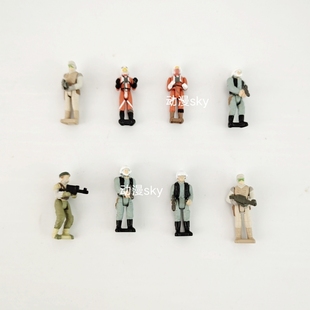 星球大战迷你先锋义军士兵恩多船员飞行员雪地兵人模型玩具怀收藏