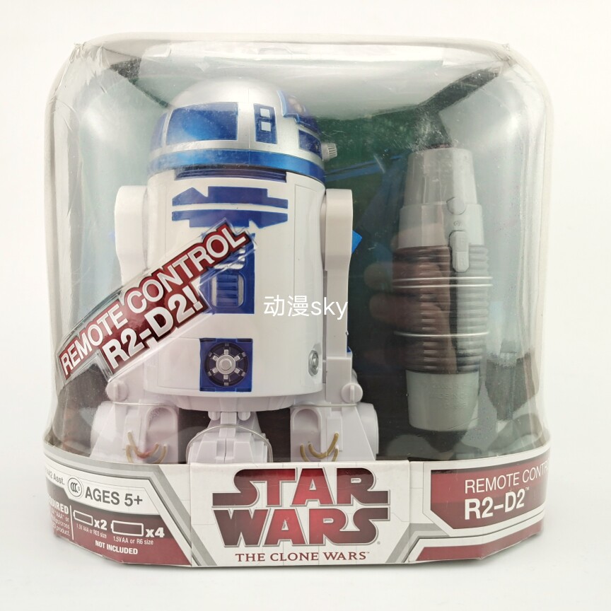 绝版星球大战R2D2遥控机器人模型中古老玩具怀旧稀有收藏绝地西斯