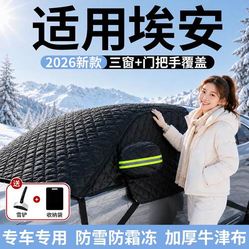 【埃安】汽车三窗遮雪挡
