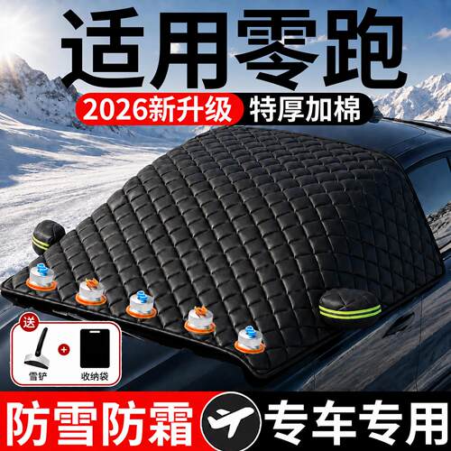 【零跑】汽车三窗遮雪挡