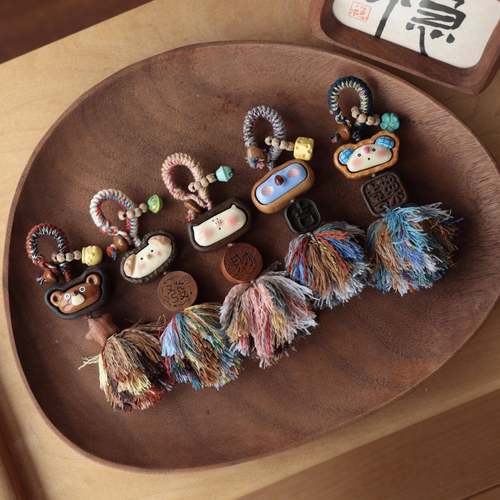 编织绳手编绳配件挂饰手工diy材料原创配件手串配饰包包挂件挂绳