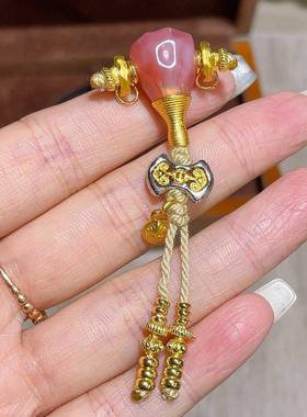 粉糯三通套装配件手工DIY串珠编绳文玩配饰佛珠念珠手串随机发一