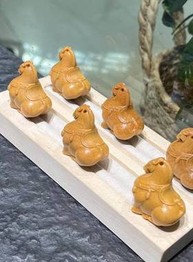 芭比檀木唐马diy配件手工编织手绳项链文玩佛珠挂件手串配饰