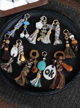 原创国风小吊坠diy手串小提溜配件古风滴流百搭手链配饰