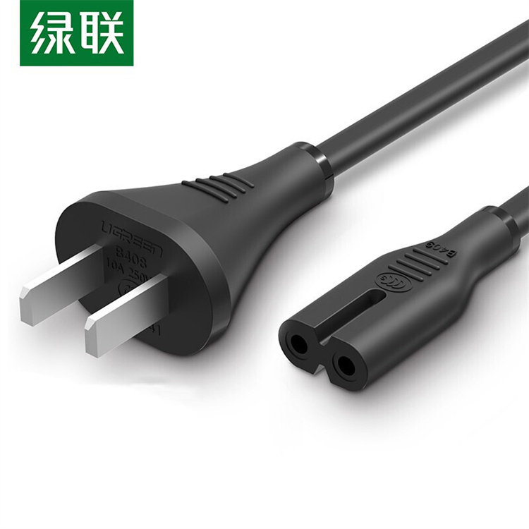 绿联 国标两插电源线8字尾双孔支持数码相机台灯音响箱适配器属于什么档次？