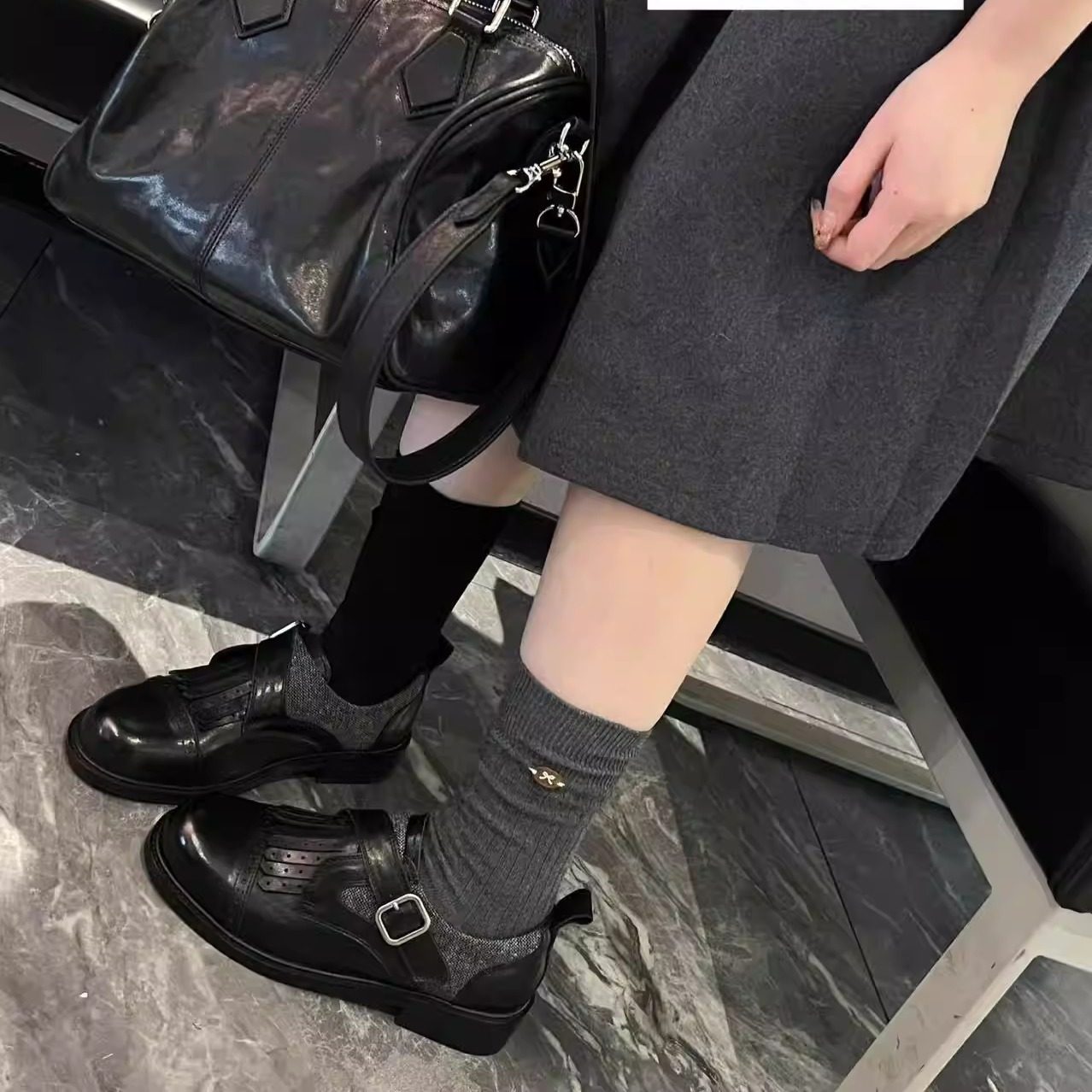 圣德俪尔女鞋2026春季新款百搭休闲平底流苏时尚英伦风乐福鞋女鞋,女鞋,乐福鞋（豆豆鞋）,淘宝优惠券,粉丝福利购,淘宝优惠卷