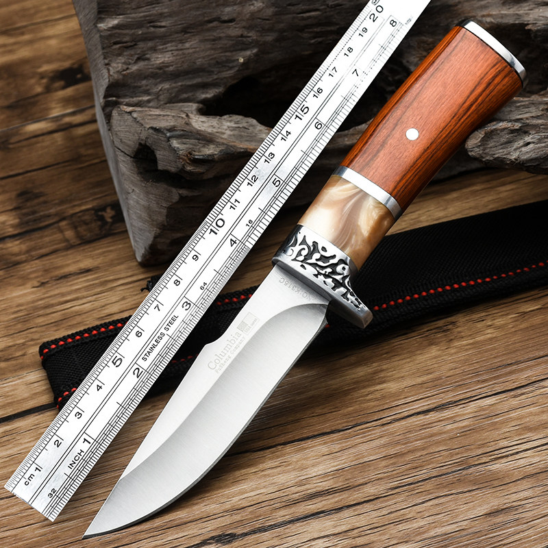 野外特殊用途刀具随身刀户外小刀菊田水果刀手把肉刀开刃的刀