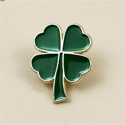 四叶草合金胸针时尚百搭