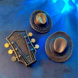 青古铜DIY配件项链固定掰扣夹扣款潮波洛扣造型帽子牛仔吉他配件