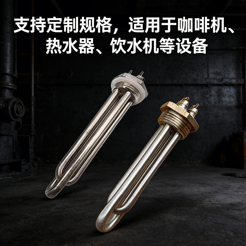 一寸DN25电热管饮水机热水器咖啡机太阳能水箱加热棒12v24v36V48v