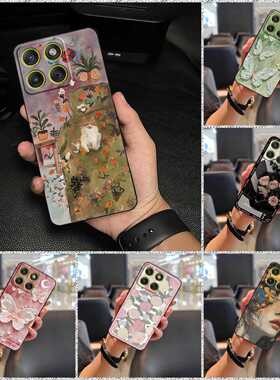 适用MOTO Edge70/X70 Air手机壳青春防尘搞怪涂鸦动漫女软壳个性