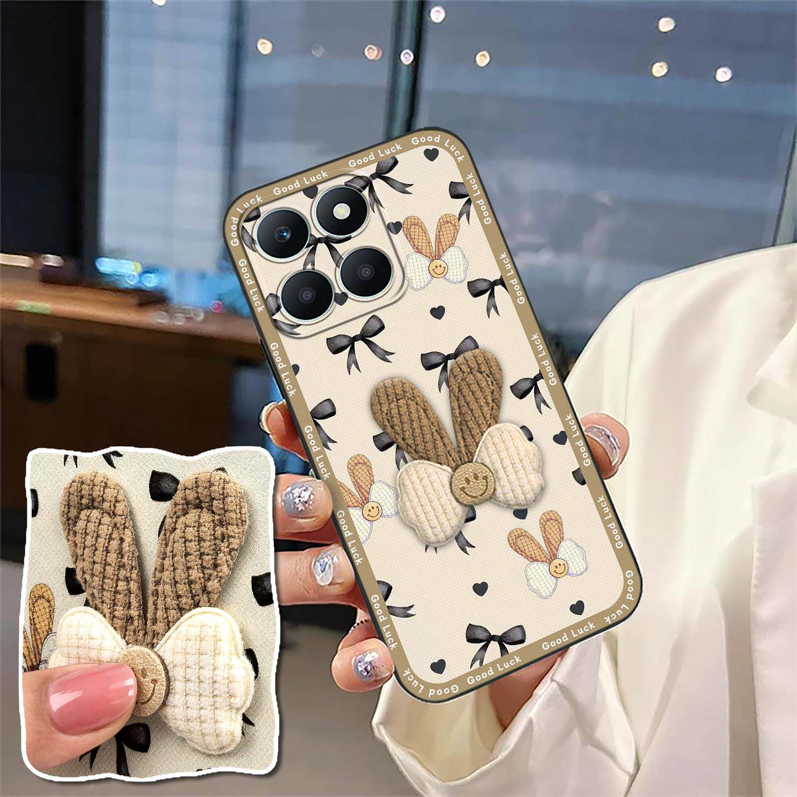 适用华为荣耀X6a/X6a Plus手机壳3D趣味散热青春动漫潮