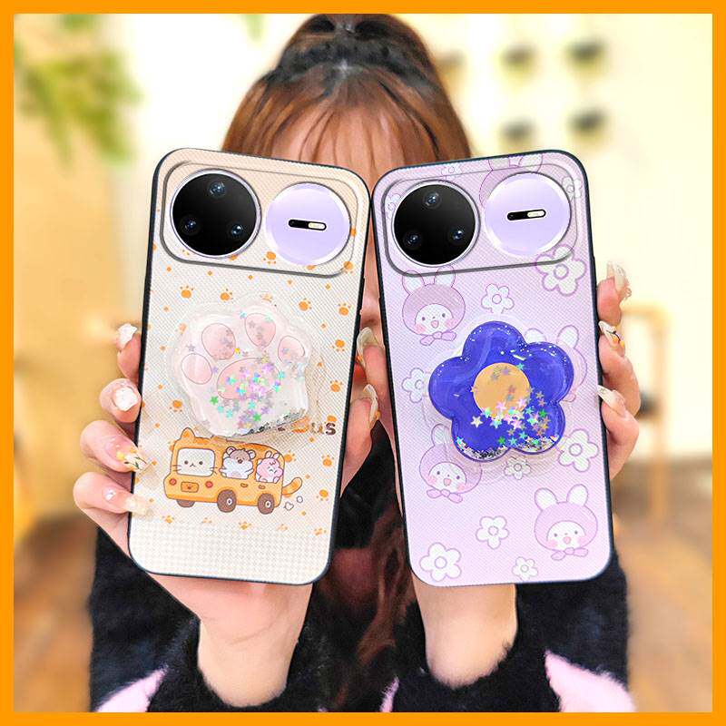 适用华为Nova15 Pro手机壳液态潮流趣味动漫青春新款纯色质