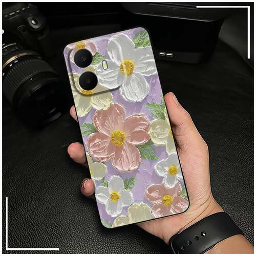 适用TCL K70 4G/K70 Power 4G/T522E手机壳纯色青春男女款动漫散热花硅胶数码油画卡通奢华可爱涂鸦防尘简约