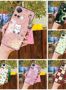 适用Itel S18/Vision5/S663L手机壳散热女款防尘复古质感铃铛