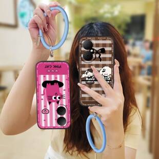 适用华为畅享80/Nova Y73手机壳个性卡通液态硅胶创意情侣趣味