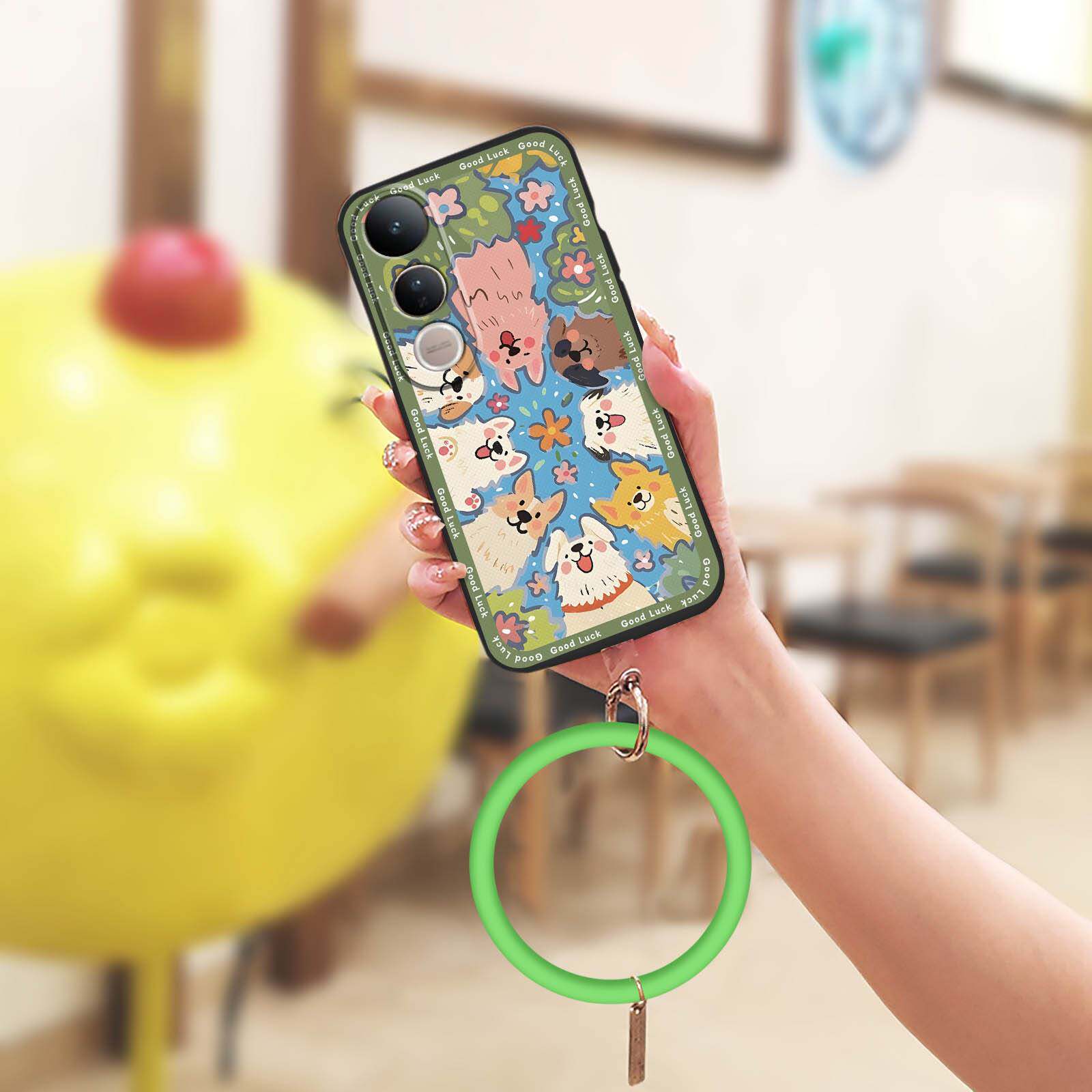 适用VIVO V50 Lite 5G海外版手机壳液态青春潮流硅胶