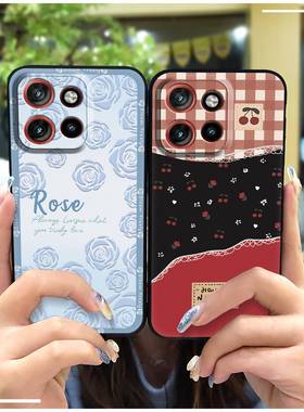 适用MOTO S50/Edge50 Neo/ThinkPhone25手机壳青春软壳卡通潮流