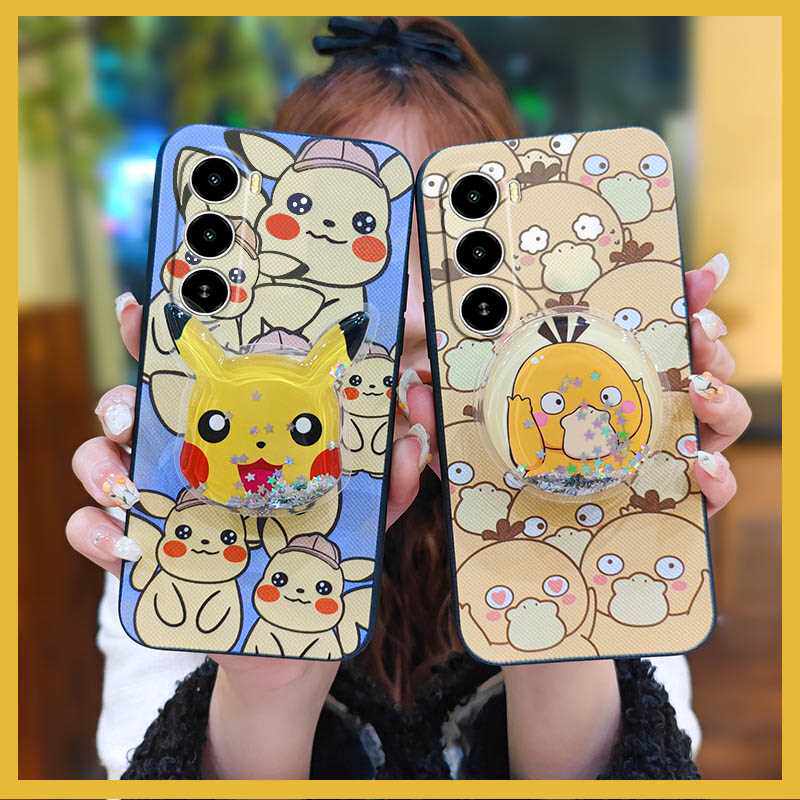 适用Itel A100手机壳卡通青春创意新款潮流动漫纯色硅胶旋转