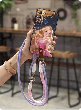 适用Tecno POP5 LTE/传音BD4手机壳挂绳散热软壳硅胶数码青春Q版