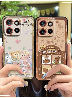 适用MOTO S50/Edge50 Neo/ThinkPhone25手机壳搞怪散热新款软壳