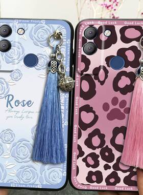 适用Tecno POP5 LTE/传音BD4手机壳卡通硅胶简约软壳液态铃铛