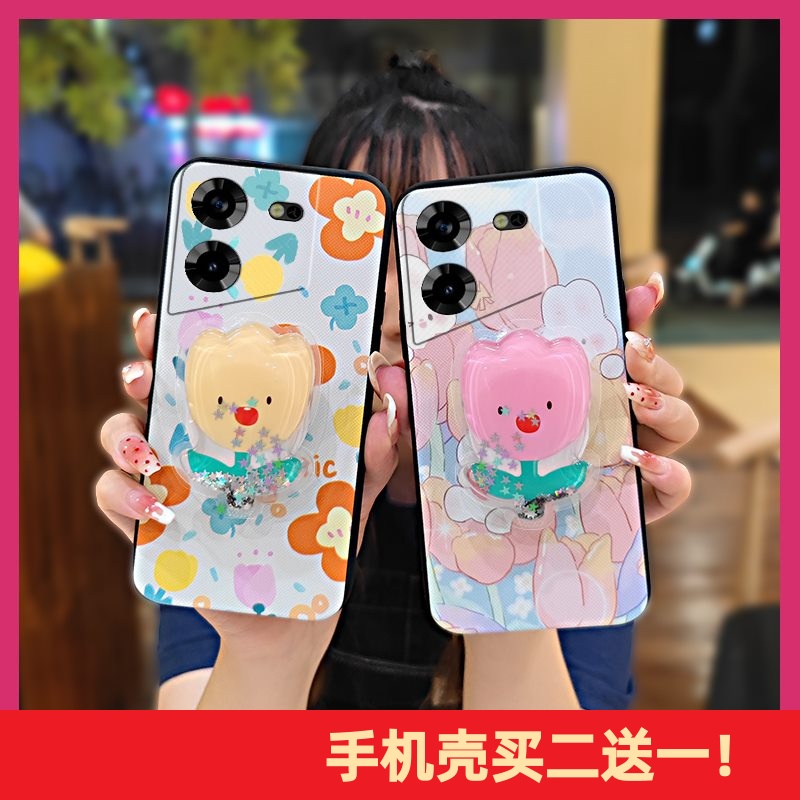 适用Tecno Pova5 4G/传音LH7n手机壳潮流防尘男女款卡通奢华