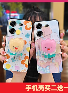 适用Tecno Pova5 4G/传音LH7n手机壳潮流防尘男女款卡通奢华