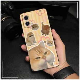 适用MOTO G73 5G手机壳Q萌卡通创意防尘软壳个性男女款简约散热搞怪全包边潮流青春CP数码奢华质感硅胶趣味