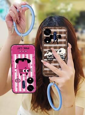 适用Itel P55/Power55/P661N手机壳趣味动漫卡通挂手腕青春个性