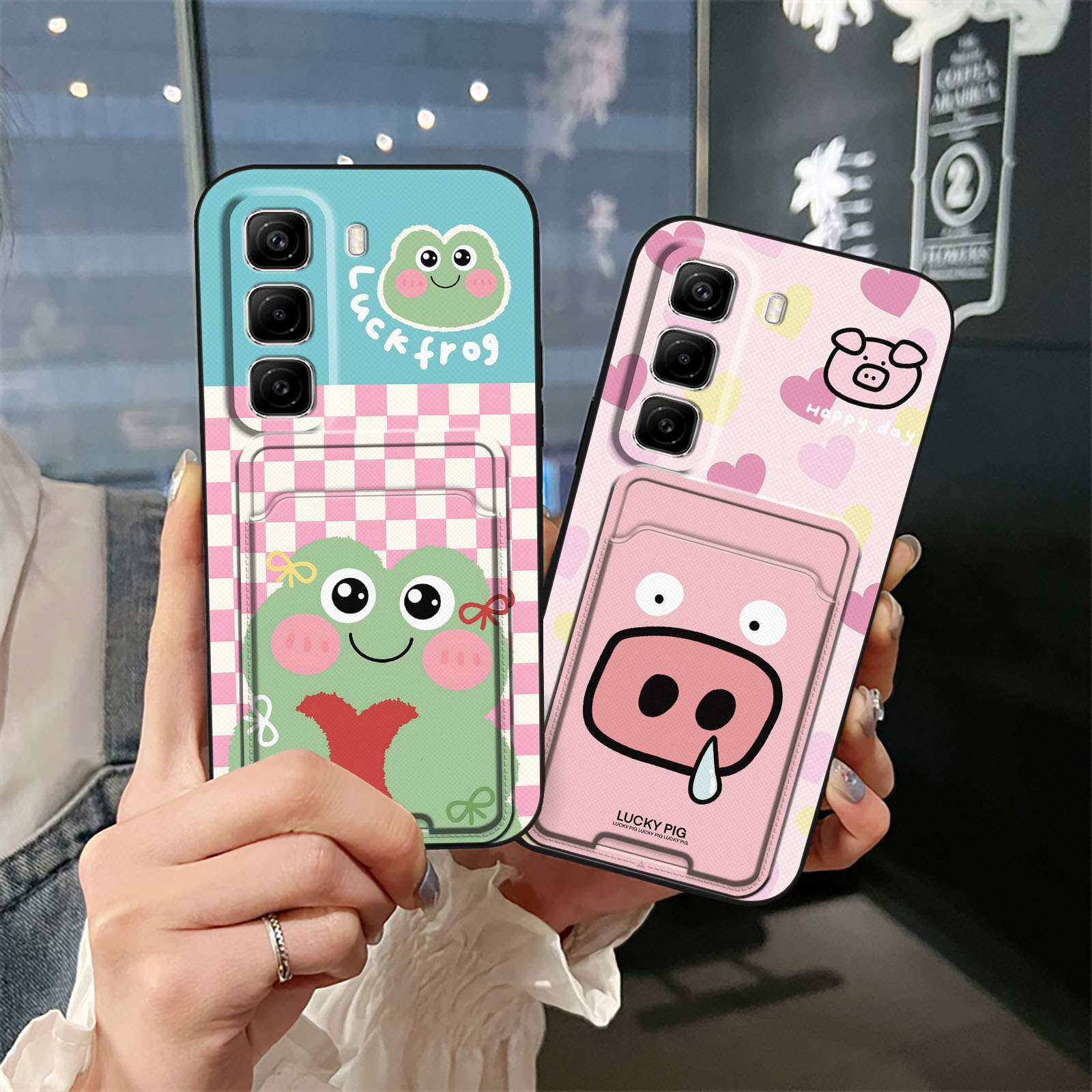 适用infinix Hot60 Pro+手机壳创意男女款卡包青春