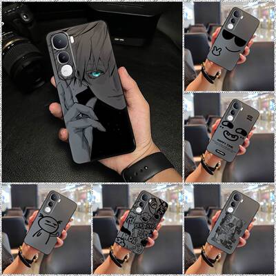 适用VIVO Y400海外版手机壳质感全包边搞怪简约青春数码情侣CP散热创意新款硅胶男女款个性防尘动漫可爱趣味