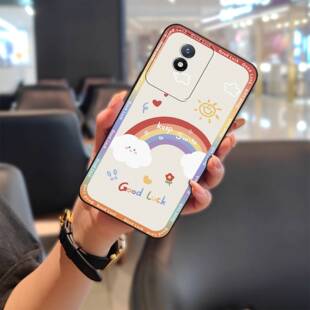 适用VIVO Y02 4G/Y11 2023/Y02A/Y02T手机壳潮流防尘软壳青春创意可爱情侣趣味纯色奢华简约硅胶全包边新款女
