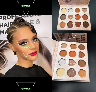 眼影拉丁妆眼妆摩登舞台妆