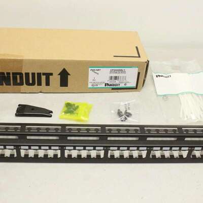 议价PANDUIT CP24WSBLY Patch Panel 482mm 074983036387 OVP