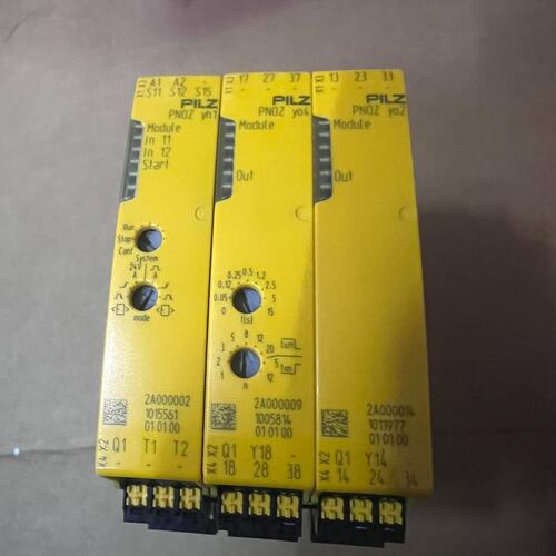 议价PILZ安全模块，PNOZ yo1，yo2，y04，9.99