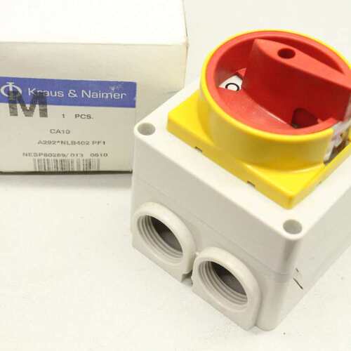 议价KRAUS & NAIMER NESP80289/0130610 A292 NLB402 PF1 Schalte