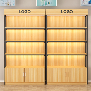货架展示柜超市烟酒文具便利店置物架产品样品化妆品展示架陈列架