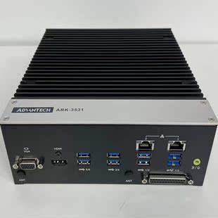 工控机第八九代无风扇计算机工业电脑 高性能嵌入式 研华ARK 3531